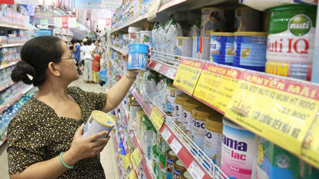 Ngao ngán với giá sữa