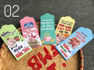 Những mẫu bao lì xì hình heo hài hước 2019 2