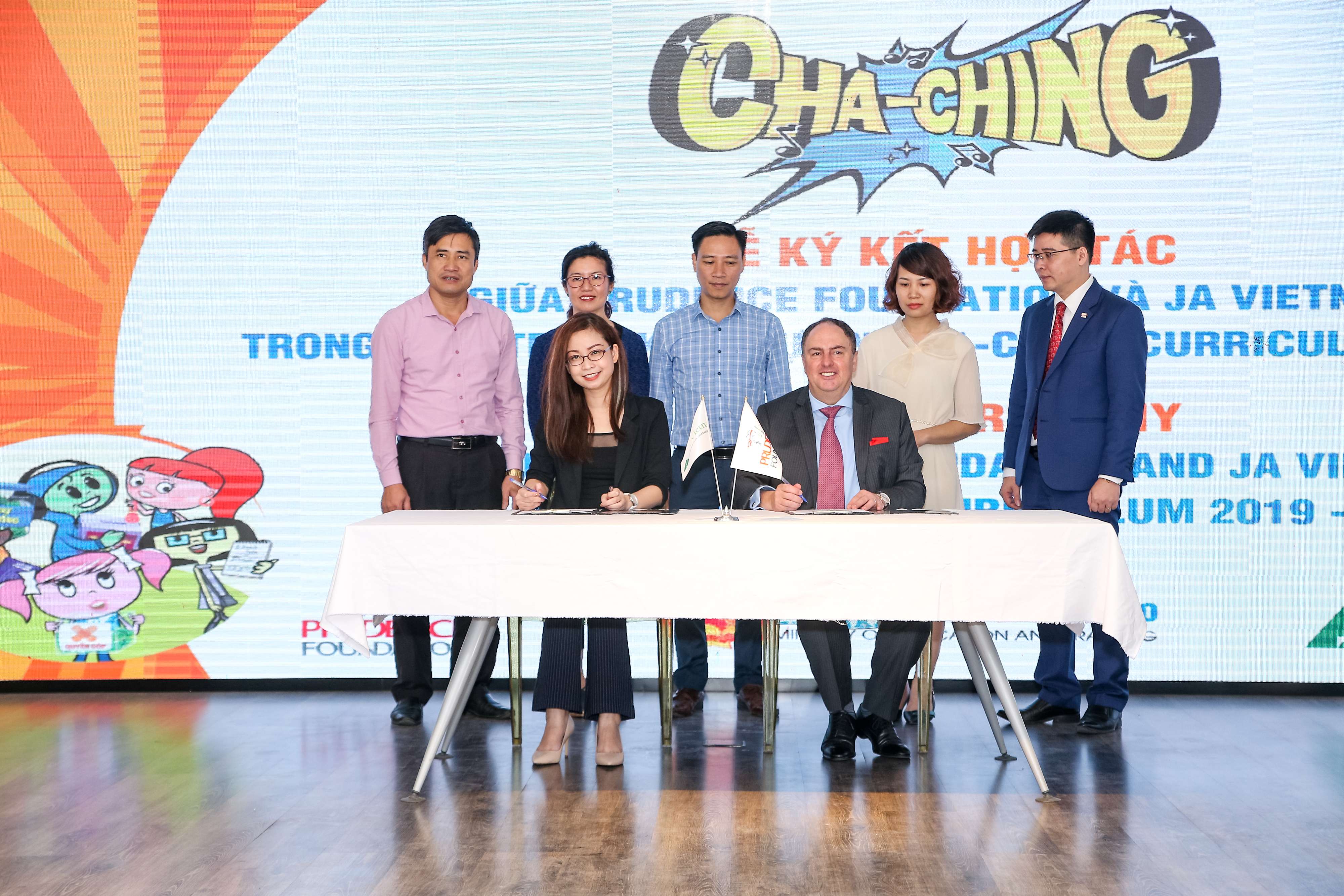 Quỹ Prudence và JA Việt Nam hợp tác triển khai Giáo trình quản lý tài chính Cha-Ching 1