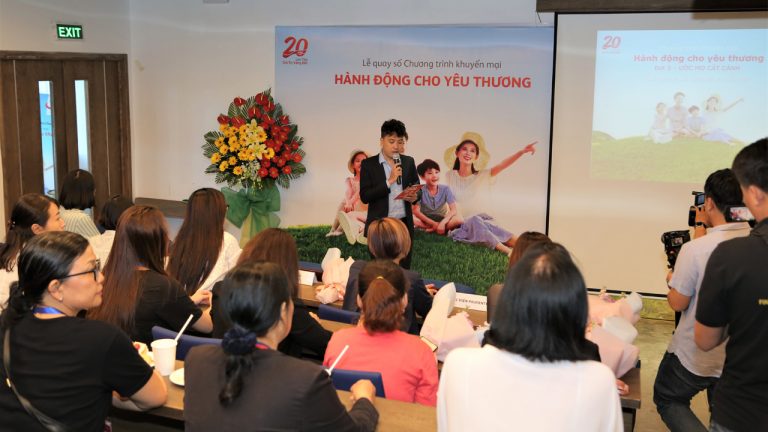 Kết quả quay số đợt 3 chương trình khuyến mại “Hành động cho yêu thương”