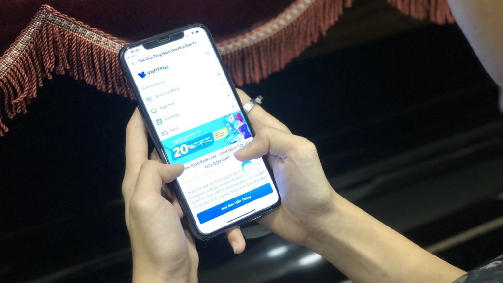 Thanh toán hóa đơn tiền điện qua VNPT Pay được giảm 20%
