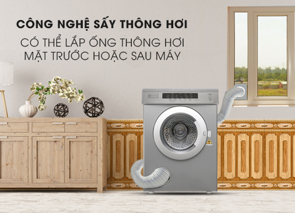 Máy sấy quần áo: Chọn thông hơi hay ngưng tụ? 1