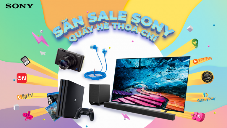 Chương trình ưu đãi mùa hè 2020 của Sony áp dụng cho sản phẩm nào?