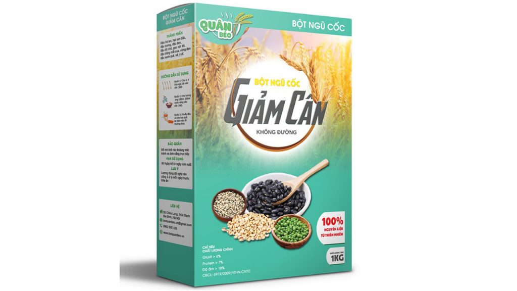 Top 11 loại bột ngũ cốc giảm cân