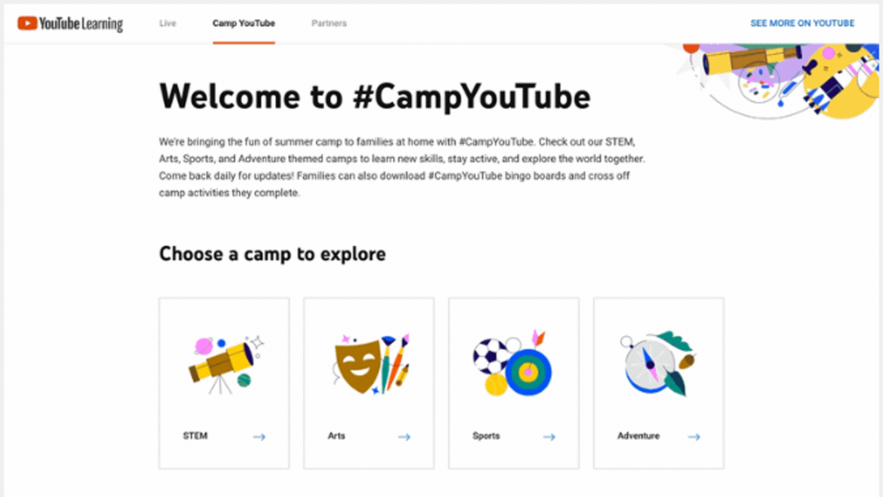 Camp YouTube là gì? 1