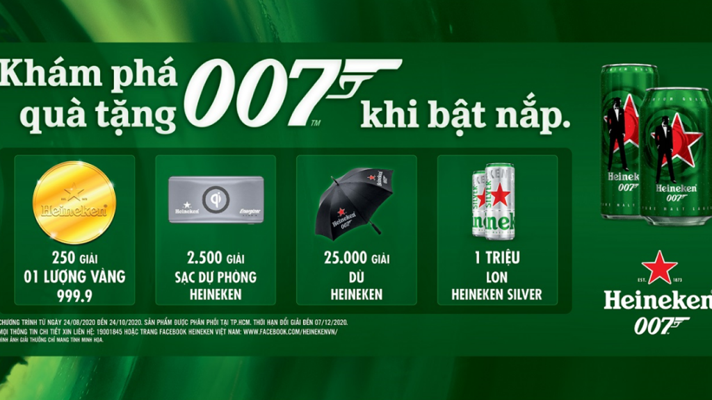 Ra mắt Heineken James Bond phiên bản giới hạn 2