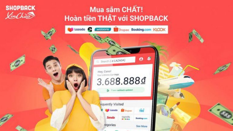 Cách mua sắm và nhận hoàn tiền với ShopBack