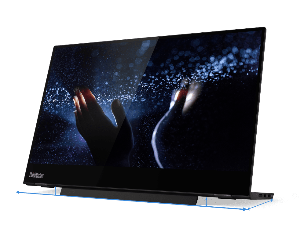 Ra mắt màn hình di động Lenovo ThinkVision M14t 2