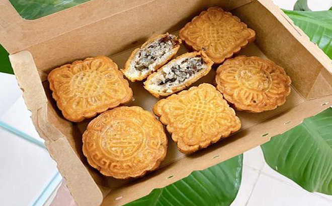 "Thay áo" bánh rán trung thu 1