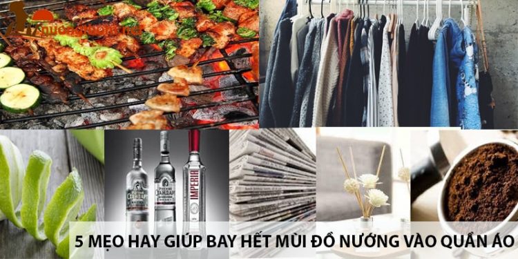 Cách khử mùi thức ăn bám trên quần áo 1
