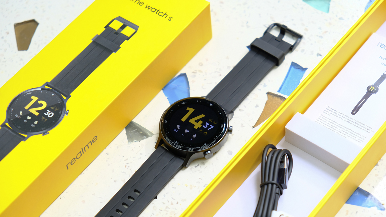 Mở hộp Realme Watch S: đo nhịp tim, nồng độ oxy trong máu, giá “flash sale” 12/12 giảm 600,000 đồng 1