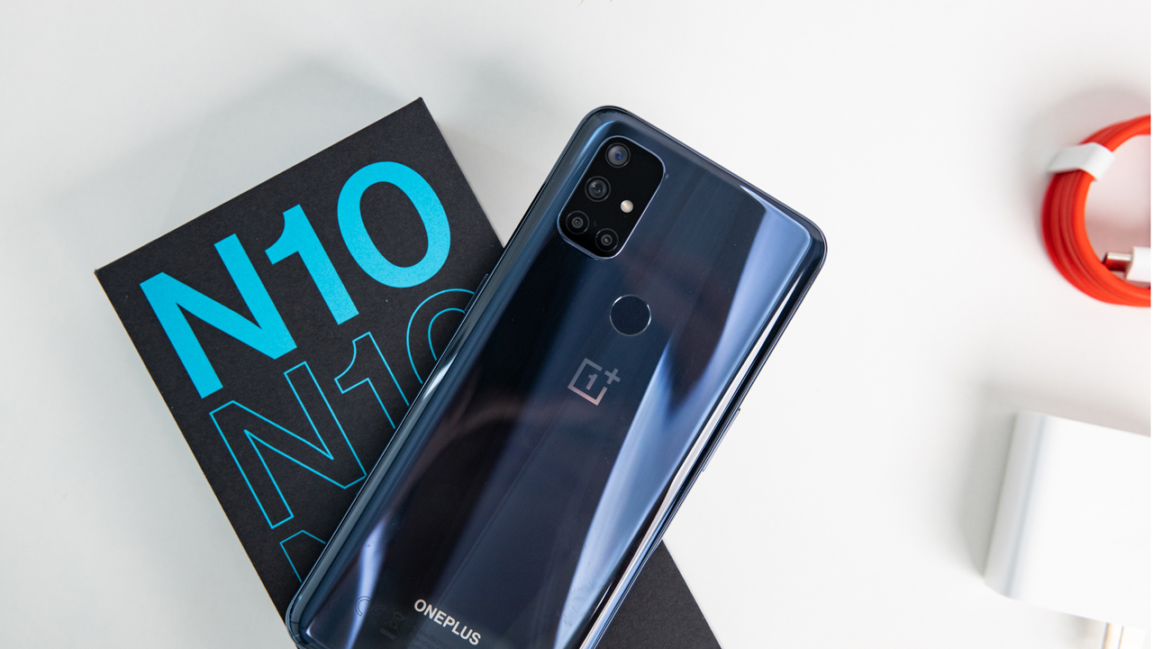 Hình ảnh mở hộp smartphone OnePlus Nord N10 5G giá 7,990,000 đồng 2