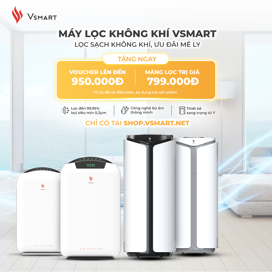 VinSmart ra mắt 4 mẫu Máy lọc không khí và sản phẩm Giải pháp nhà thông minh 1