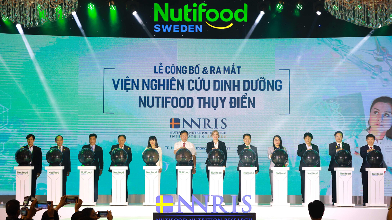 Nutifood ra mắt Viện nghiên cứu dinh dưỡng Nutifood Thụy Điển NNRIS 3