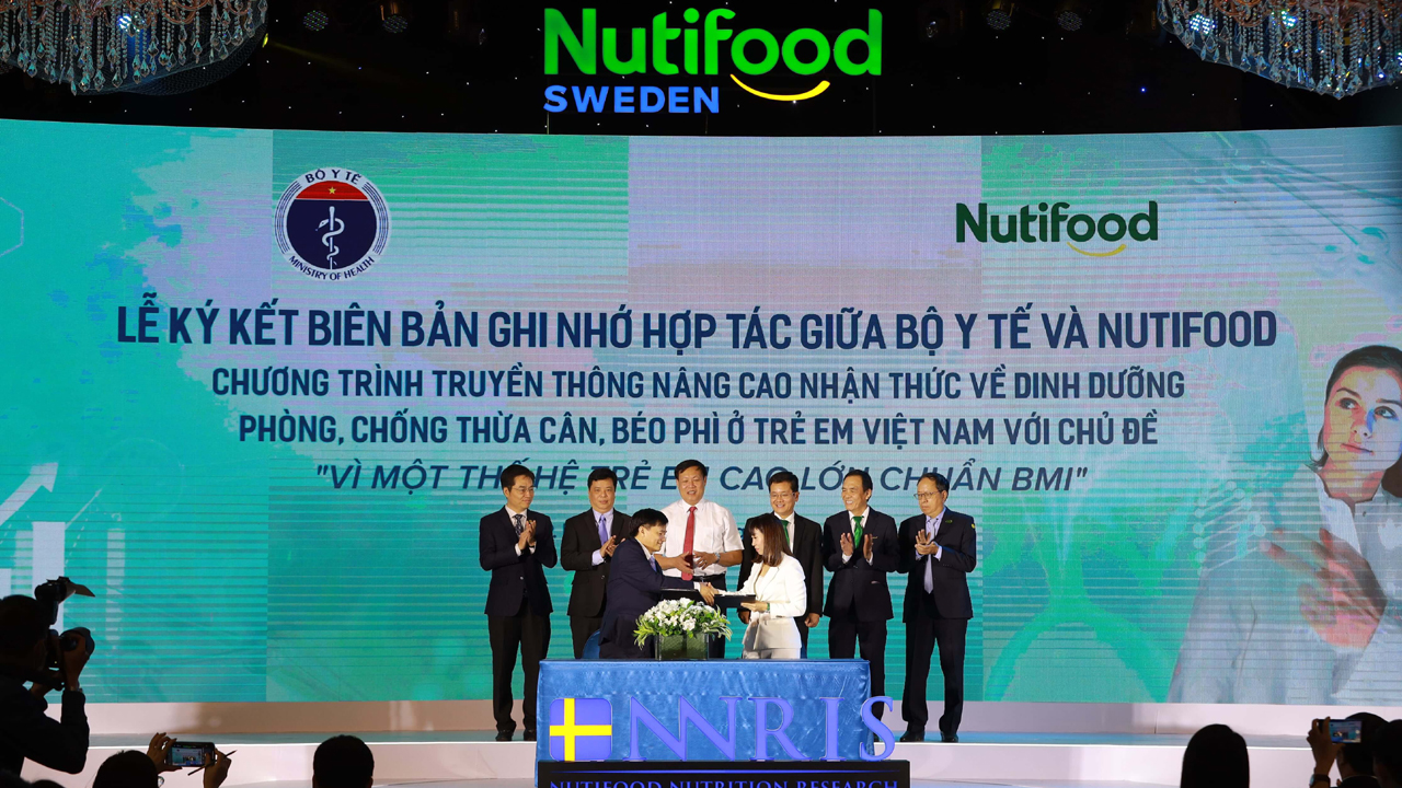 Nutifood ra mắt Viện nghiên cứu dinh dưỡng Nutifood Thụy Điển NNRIS 4