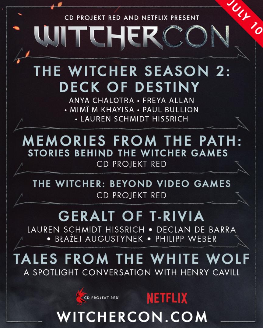 Netflix công bố lịch chiếu chính thức của WitcherCon 1