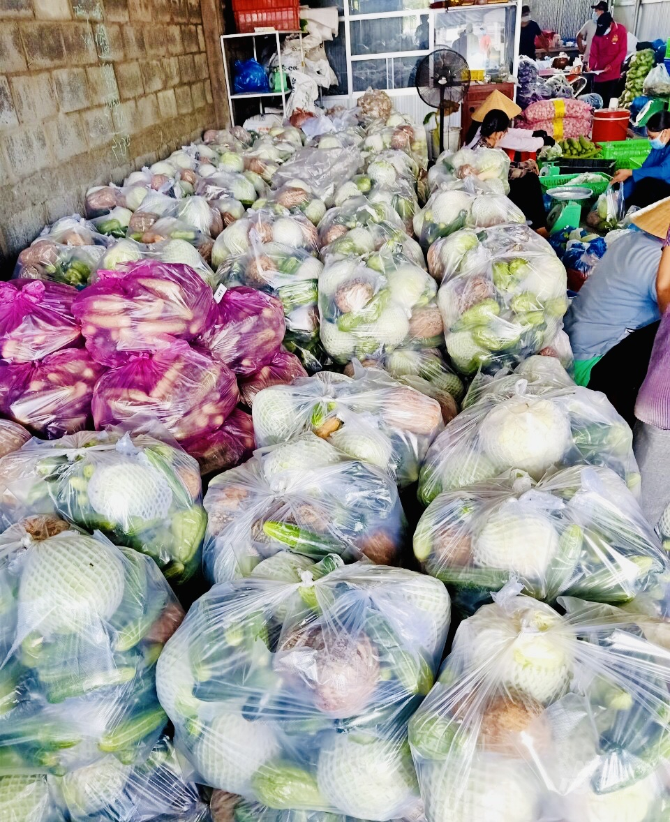 Cách đặt mua túi an sinh combo nông sản 10kg giá 100.000 đồng 9