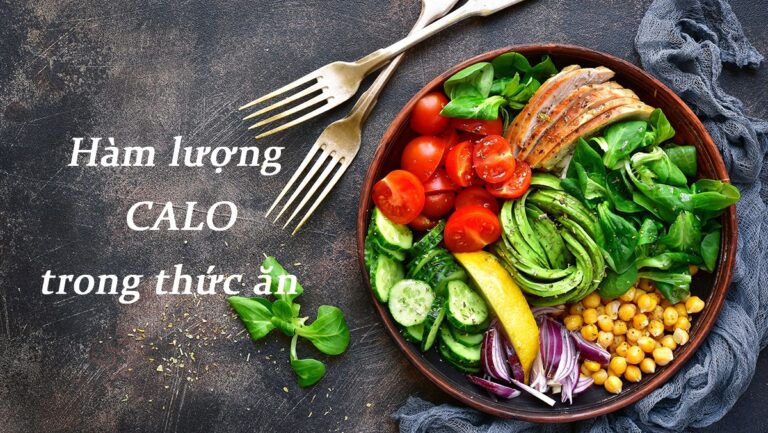 Tính hàm lượng calo trong một số thực phẩm phổ biến
