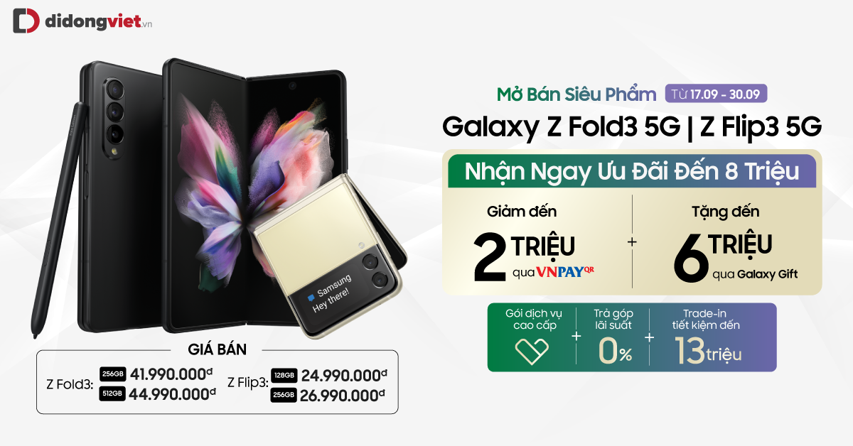Galaxy Z Fold3 5G & Z Flip3 5G chính thức lên kệ, hơn 300 máy đến tay khách hàng 9