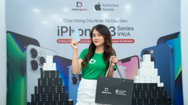 Di Động Việt chuẩn bị iPhone 13 series VN/A, sẵn sàng cho đêm mở bán 22/10
