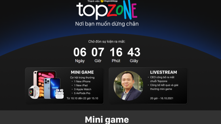 TopZone là gì? TopZone bán những sản phẩm nào?