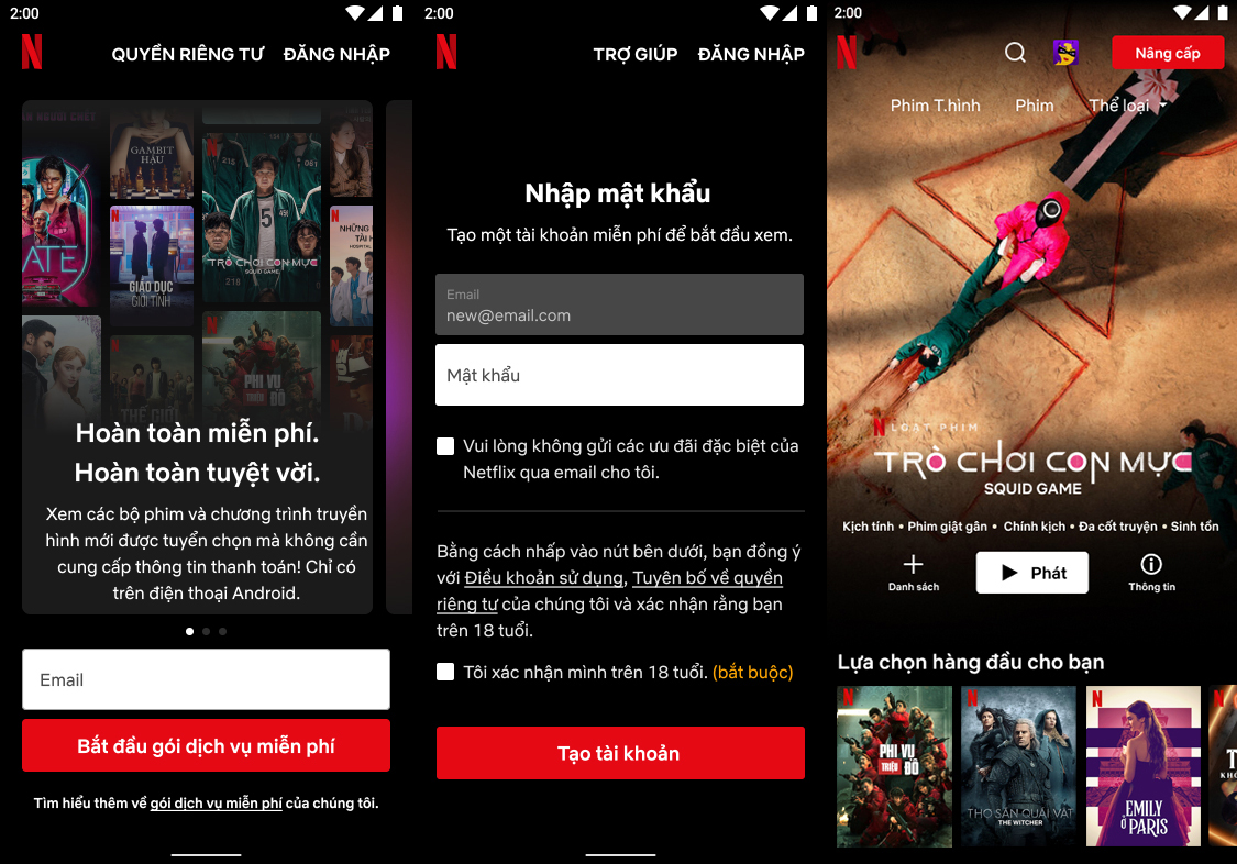 Netflix giới thiệu gói miễn phí tại Việt Nam 6