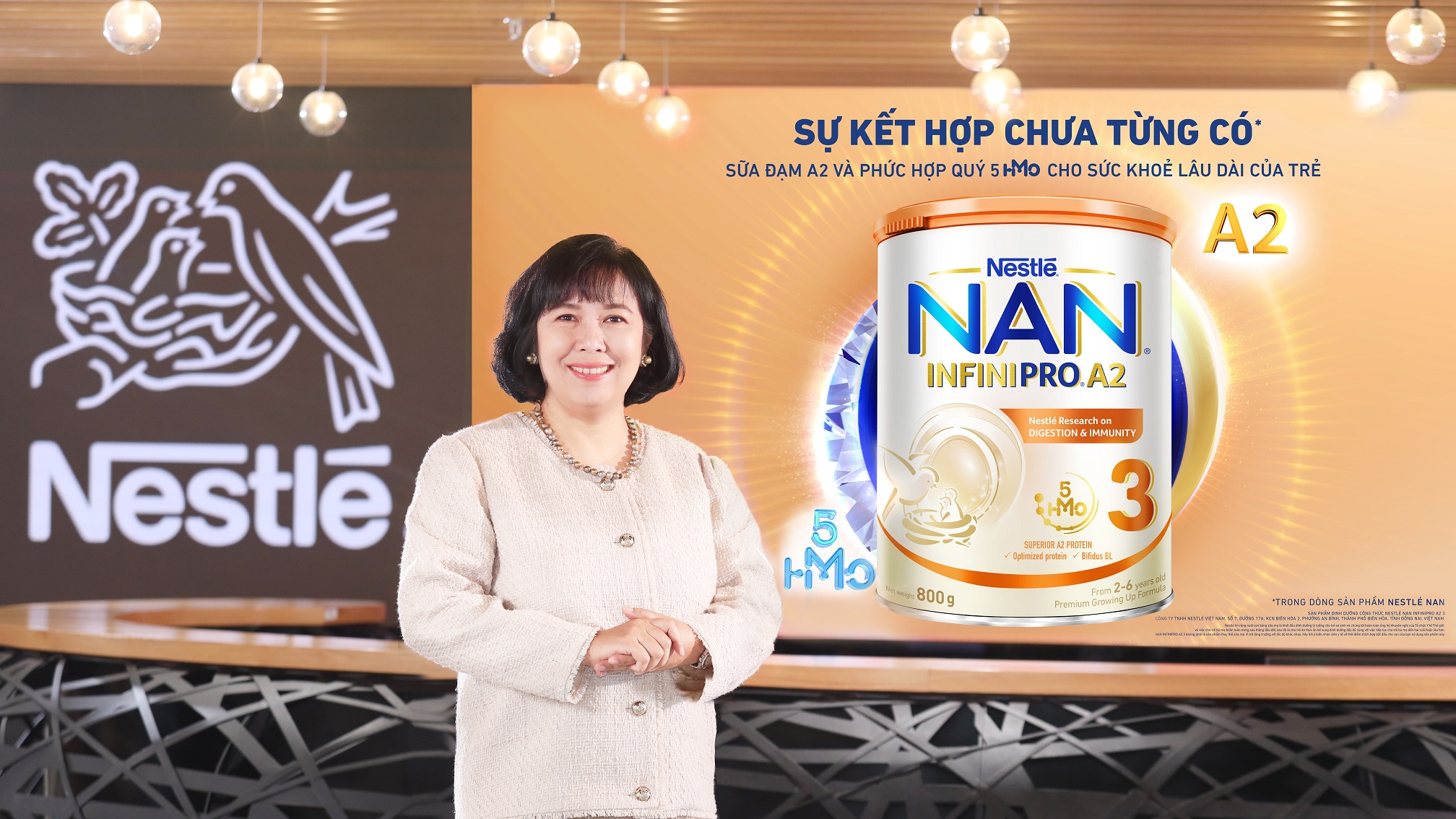 Nestlé Việt Nam ra mắt siêu phẩm dinh dưỡng NAN INFINIPRO A2 5
