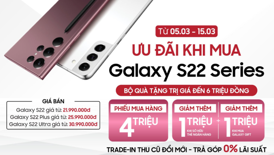 Samsung Galaxy S22 series đạt doanh số vượt kỳ vọng trong ngày đầu tiên mở bán 8