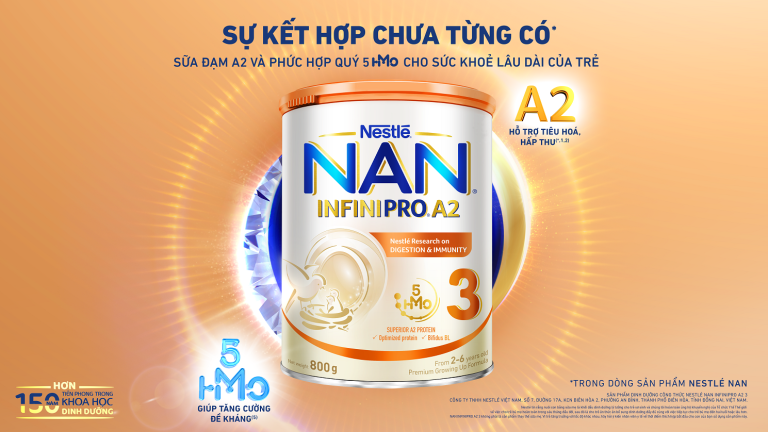 NAN INFINIPRO A2 3 có mặt tại Kids Plaza, Shopee, Tiki, Lazada và các cửa hàng sữa truyền thống từ tháng 4.2022