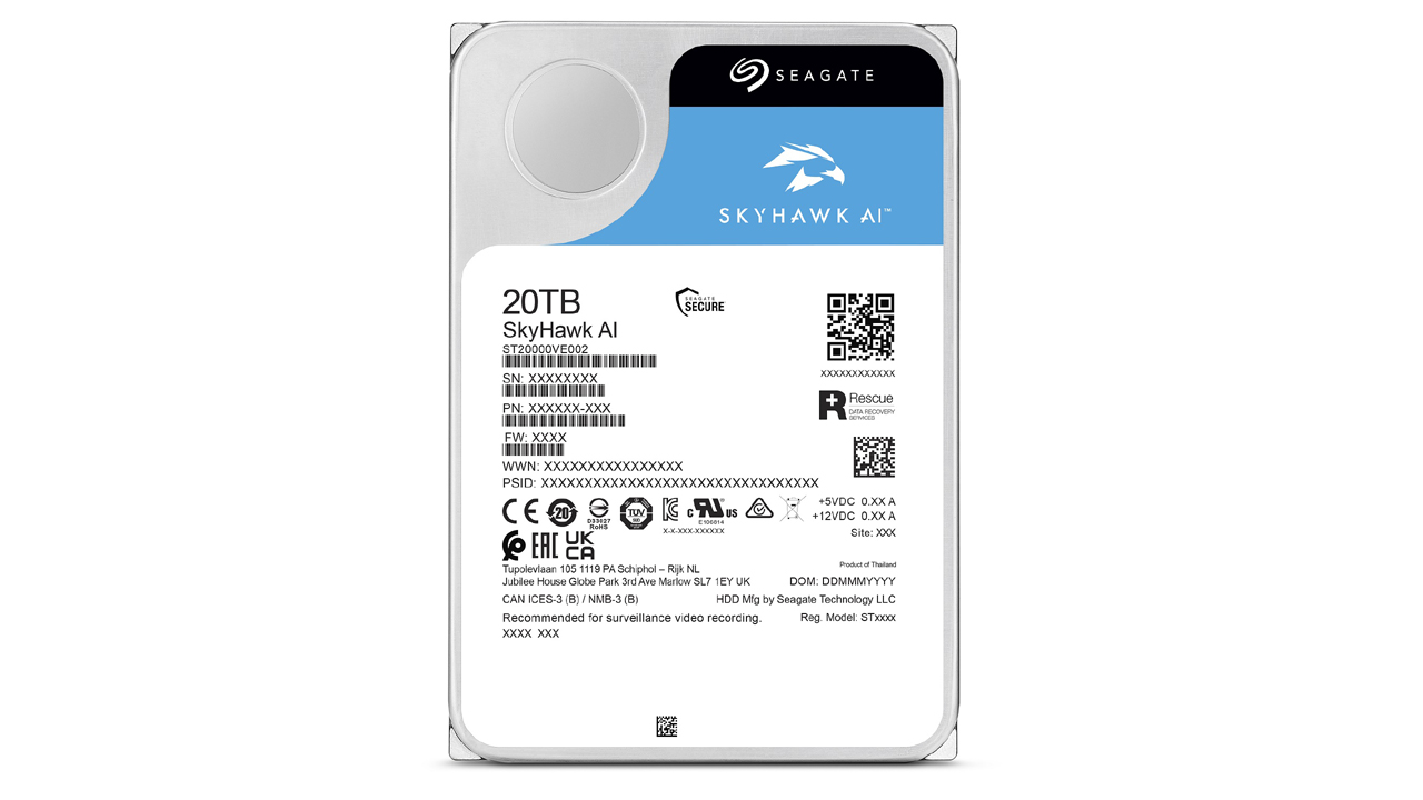Seagate Technology ra mắt ổ cứng SkyHawk™ AI 20TB (HDD) 6