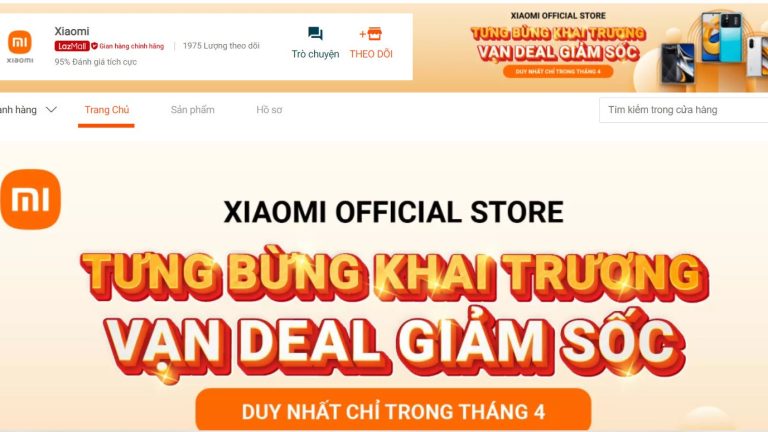 Chính thức mở gian hàng Xiaomi chính hãng trên Shopee và Lazada