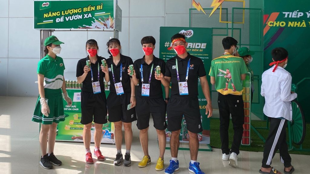 Nestlé MILO tiếp lửa SEA Games 31 với hơn 477.000 sản phẩm dinh dưỡng