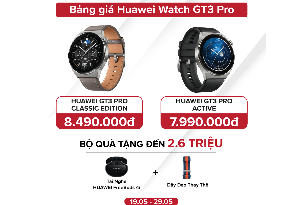 Mở bán Huawei Watch GT3 Pro, tính năng theo dõi sức khỏe được chú trọng, giá từ 7,99 triệu đồng 9