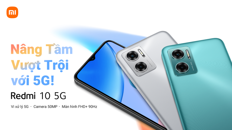 Mở bán Redmi 10 5G kèm ưu đãi hấp dẫn