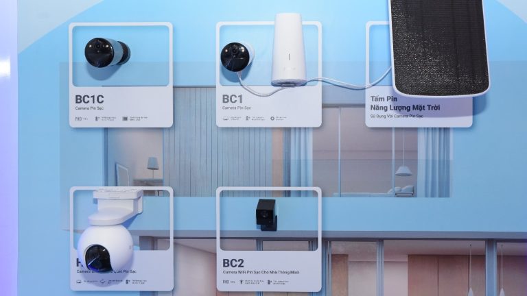 EZVIZ ra mắt loạt sản phẩm trong chuỗi thiết bị nhà thông minh