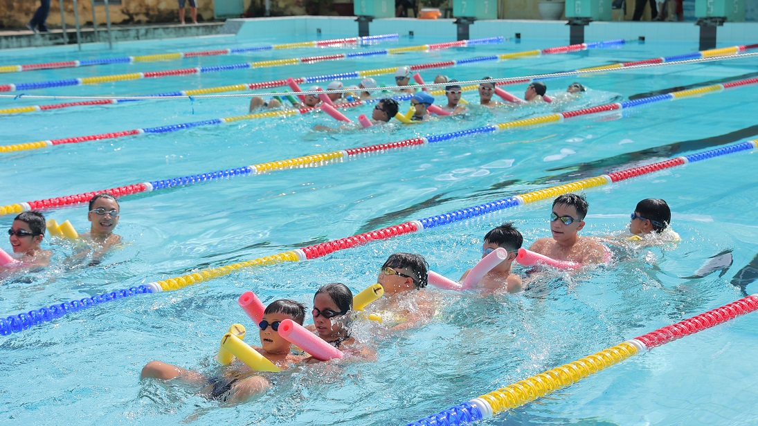Nestlé MILO đồng hành cùng Tổng cục Thể dục thể thao khai mạc Giải Bơi cứu đuối Thanh thiếu nhi toàn quốc ‘Đường đua xanh’ năm 2022 tại Hải Phòng 6