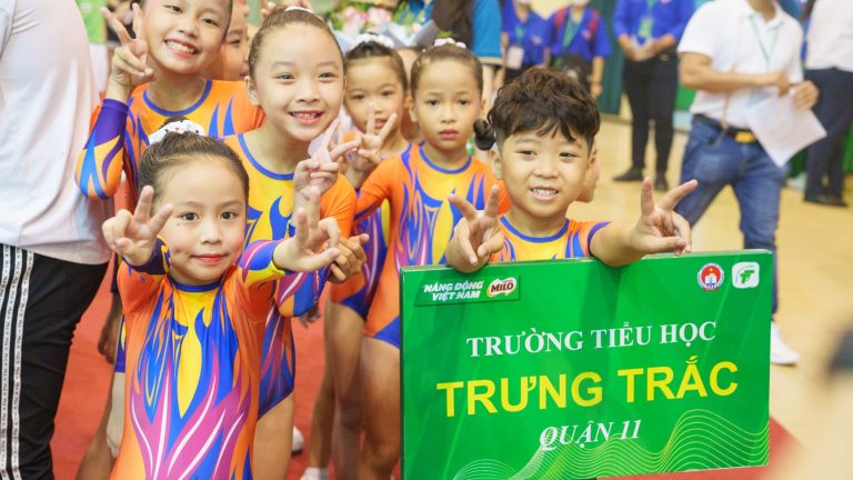 Khai mạc Giải thể dục Aerobic – Aerobic Dance – Cheer Dance – Cúp Nestlé MILO lần V năm 2022