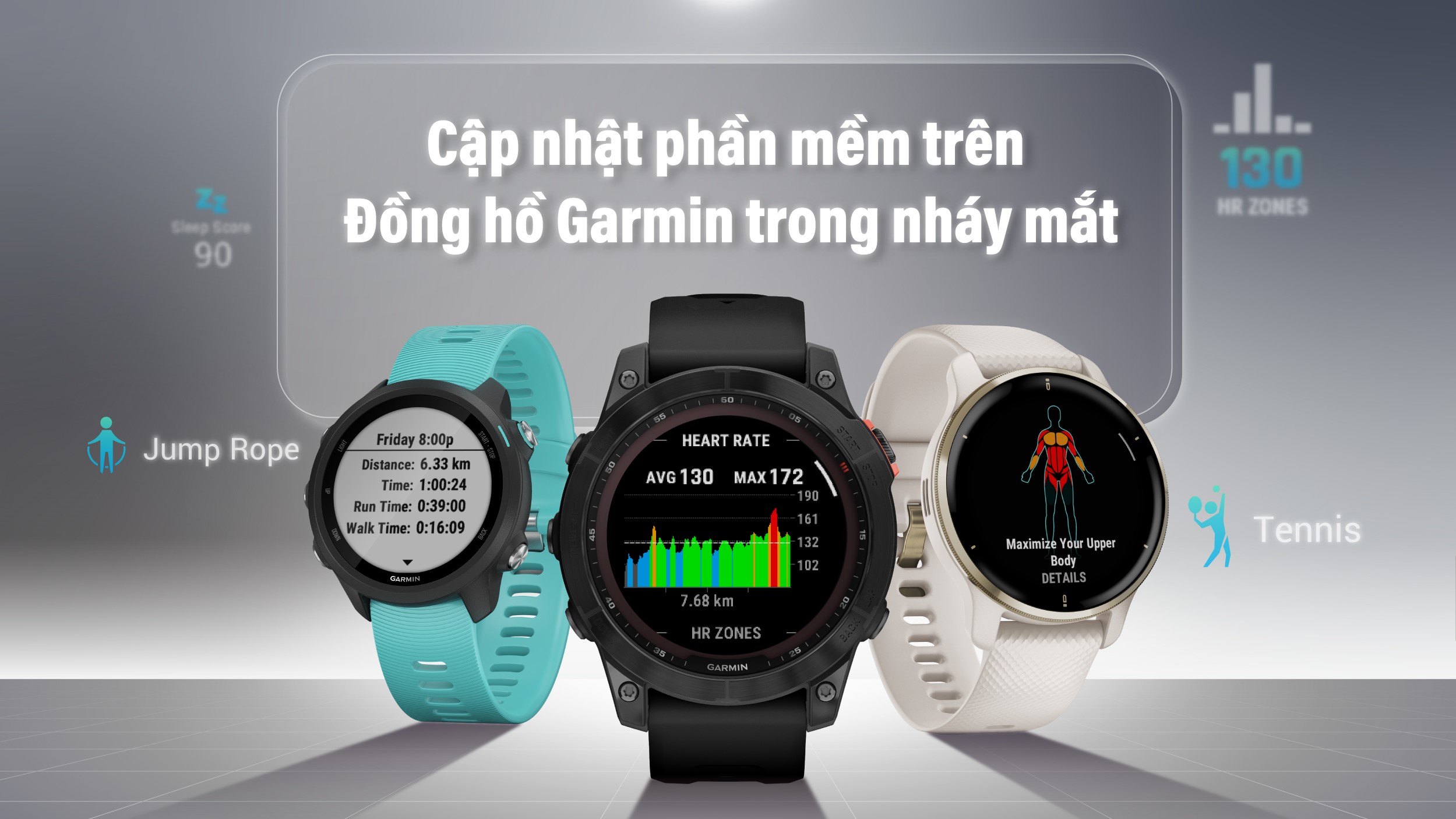 Garmin ra mắt bản cập nhật phần mềm mới nhất, cải tiến tính năng theo dõi sức khoẻ và giao diện người dùng 11