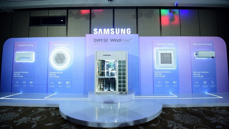 Samsung ra mắt dòng điều hòa không khí trung tâm VRF thế hệ mới DVM S2