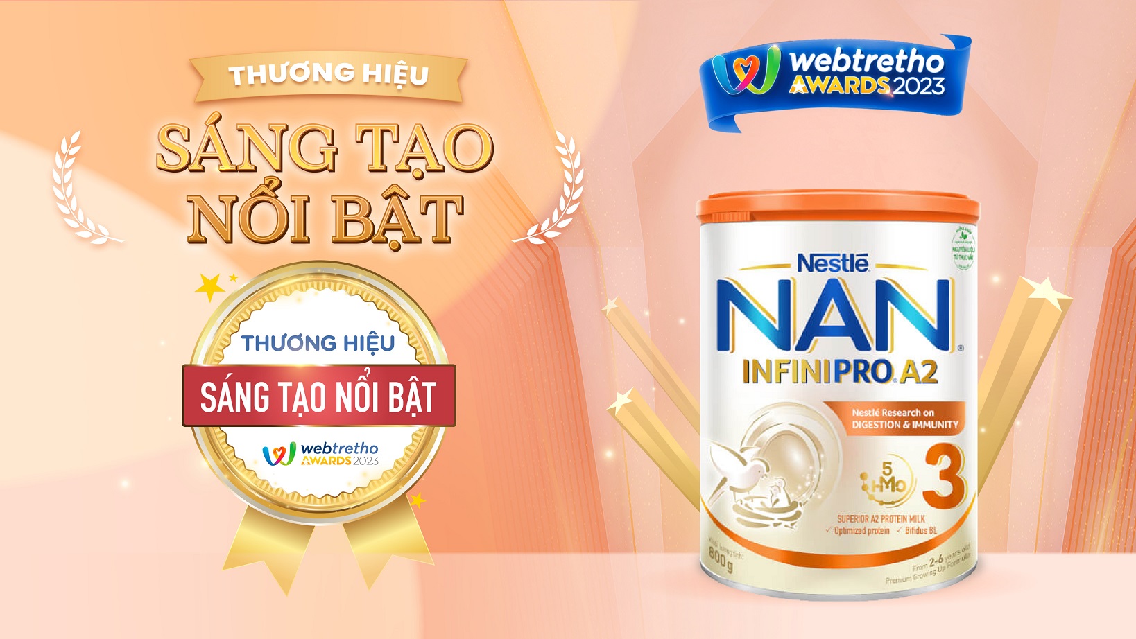 Nestlé NAN nhận hai giải thưởng lớn tại sự kiện Webtretho AWARDS 2023 6