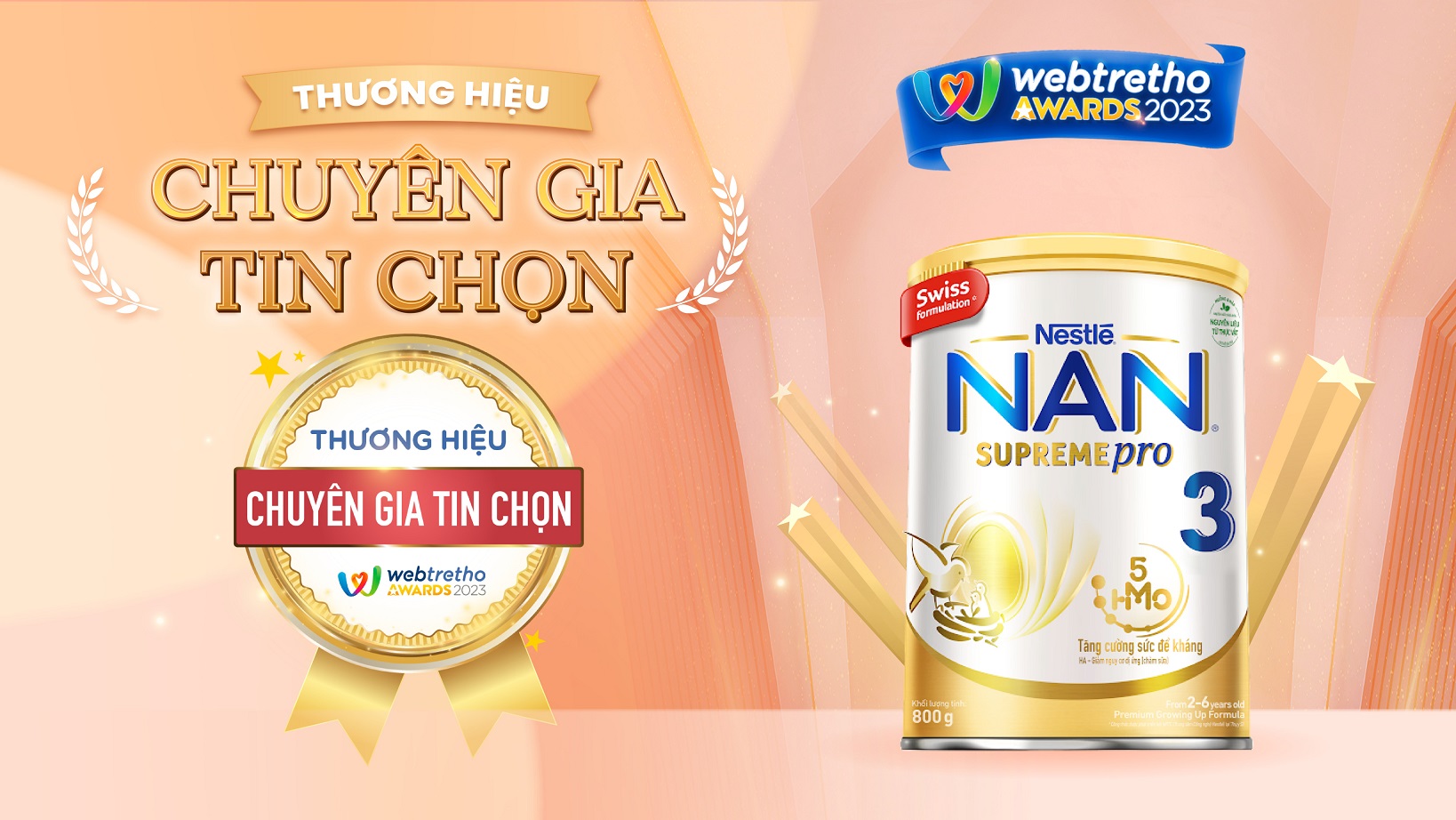 Nestlé NAN nhận hai giải thưởng lớn tại sự kiện Webtretho AWARDS 2023 5