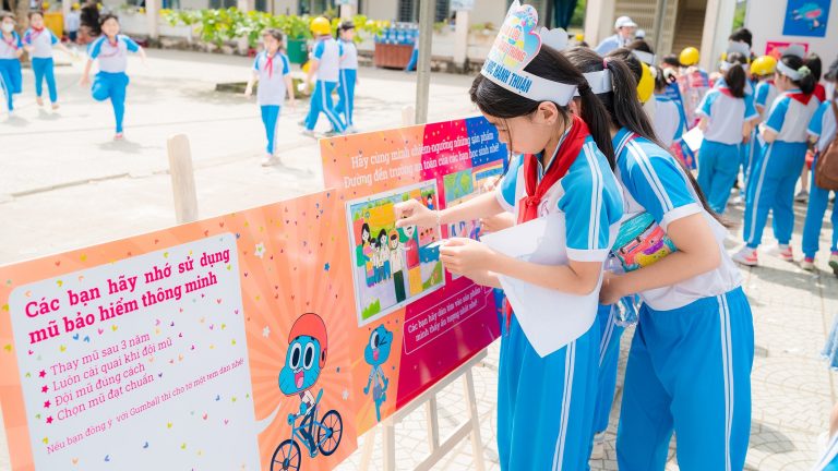 Prudential tổ chức Ngày hội An toàn Giao thông tại Quảng Ngãi