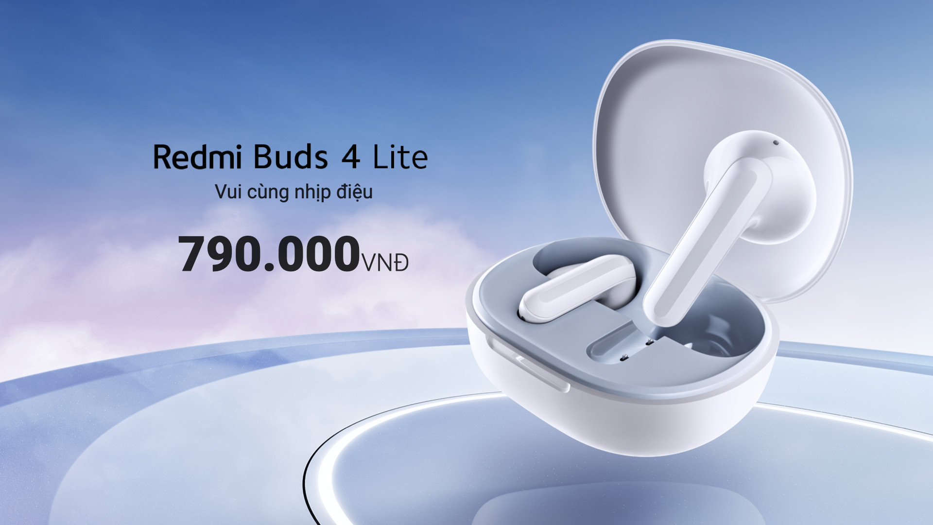 Từ nay đến 23/4, giảm 100 ngàn đồng cho khách đặt mua tai nghe Redmi Buds 4 Lite 15