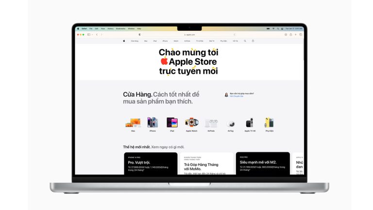 Apple chính thức mở rộng Apple Store trực tuyến đến thị trường Việt Nam từ hôm nay, 18/5