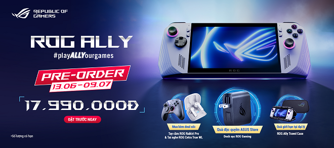 ROG mở Pre-Order ROG Ally tại Việt Nam với giá 17,990,000 đồng 7