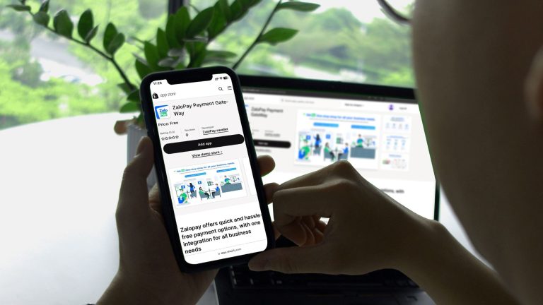 ZaloPay mở cổng thanh toán trên nền tảng thương mại toàn cầu Shopify