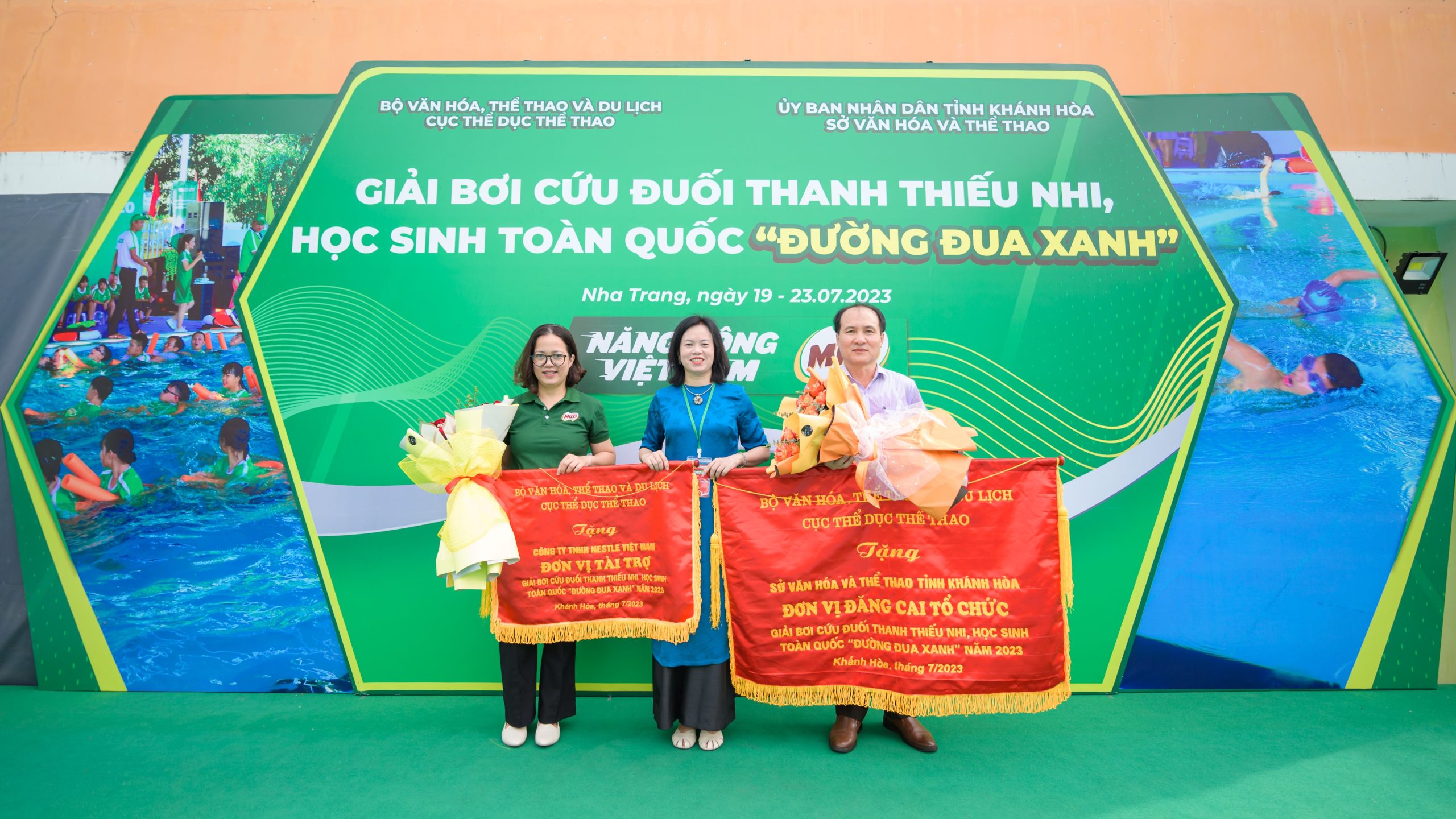 Nestlé MILO đồng hành cùng Giải Bơi “Đường đua xanh” 2023 7