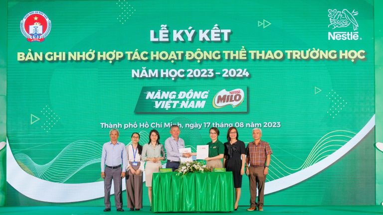 Nestlé Việt Nam và Sở Giáo dục và Đào tạo TP.HCM ký Thỏa thuận hợp tác cho năm học 2023 – 2024