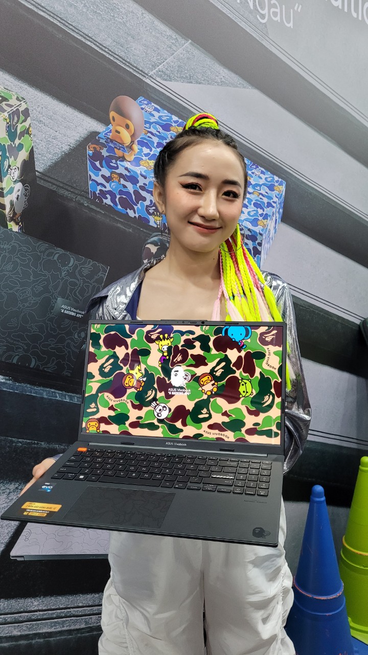 Asus Vivobook S 15 Oled Bape Edition: Bộ sưu tập độc đáo kết hợp giữa thời trang và công nghệ 30