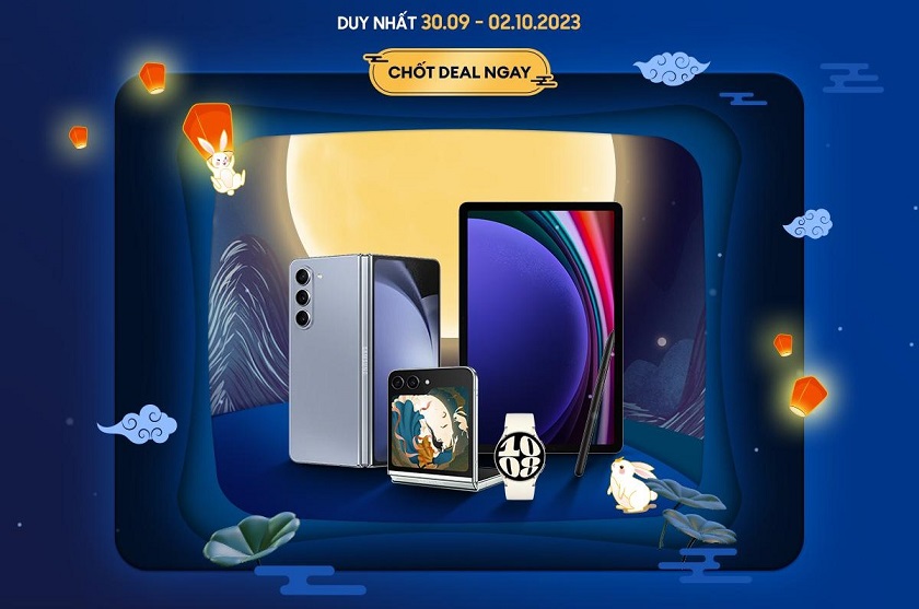 Siêu Hội Trăng Rằm - Samsung tung siêu ưu đãi lên đến 30% cho Galaxy Z Flip5 và Z Fold5 13